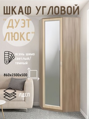 Шкаф угловой Дуэт Люкс с зеркалом в Уфе - ufa.mebel24.online | фото 3