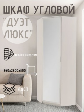 Шкаф угловой Дуэт Люкс с зеркалом в Уфе - ufa.mebel24.online | фото 6