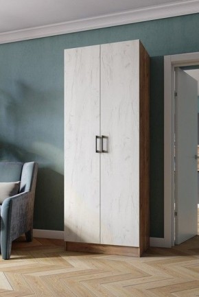 Шкаф Вегас 800 Дуб крафт табачный/Дуб крафт белый в Уфе - ufa.mebel24.online | фото 1