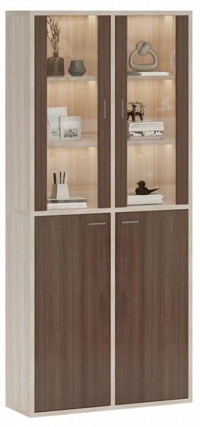 Шкаф-витрина Домино СУ(ш2в2)+2ФС+2ФГ в Уфе - ufa.mebel24.online | фото 2
