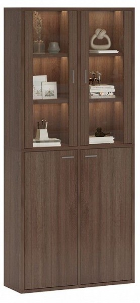 Шкаф-витрина Домино СУ(ш2в2)+2ФС+2ФГ в Уфе - ufa.mebel24.online | фото 2