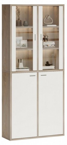 Шкаф-витрина Домино СУ(ш2в2)+2ФС+2ФГ в Уфе - ufa.mebel24.online | фото 2
