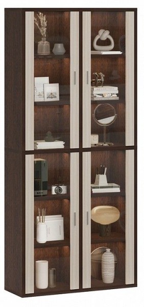 Шкаф-витрина Домино СУ(ш2в2)+4ФС в Уфе - ufa.mebel24.online | фото 2