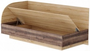 СОНАТА КРС- 900 Кровать (софа) с ПМ (дуб сонома/дуб сакраменто) в Уфе - ufa.mebel24.online | фото 2