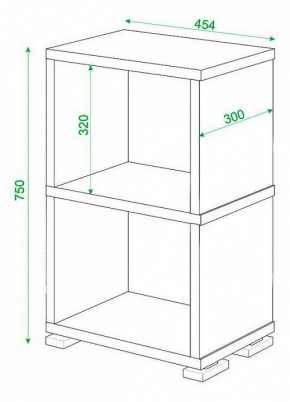 Стеллаж Домино СБ-15/2 в Уфе - ufa.mebel24.online | фото 2