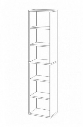 Стеллаж-колонка Домино СУ(ш1в2) в Уфе - ufa.mebel24.online | фото 3