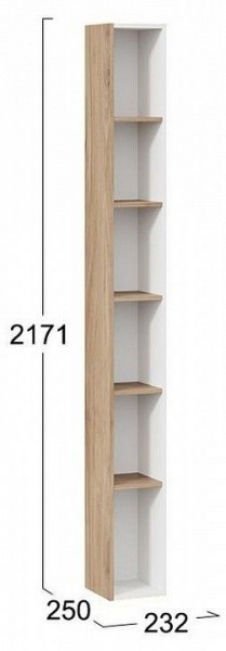 Стеллаж-колонка Порто ТД-393.07.25 в Уфе - ufa.mebel24.online | фото 5