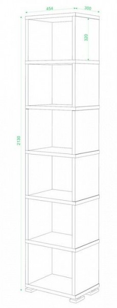 Стеллаж-колонка СБ-15/6 в Уфе - ufa.mebel24.online | фото 2