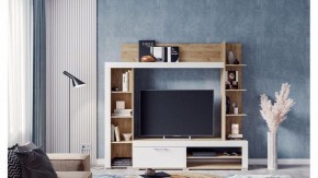 Стенка для гостиной Касэль в Уфе - ufa.mebel24.online | фото 3