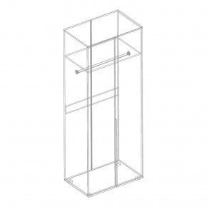 СТИЛ Шкаф 2-ств для одежды в Уфе - ufa.mebel24.online | фото 2