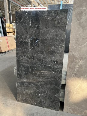 Стол ALES 180 BLACK GRAVE SOLID CERAMIC, керамика / бронзовый, ®DISAUR в Уфе - ufa.mebel24.online | фото 3