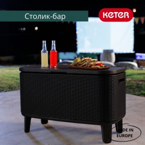 Стол Беви Бар (Bevy Bar Large Cool Bar), графит в Уфе - ufa.mebel24.online | фото 4