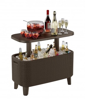 Стол Беви Бар (Bevy Bar Large Cool Bar), коричневый в Уфе - ufa.mebel24.online | фото 3