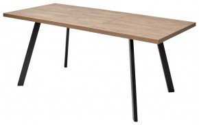 Стол BRICK M 140 Дуб Канзас/ Черный М-City в Уфе - ufa.mebel24.online | фото 1