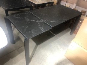 Стол CORNER 120 MATT BLACK MARBLE SOLID CERAMIC / BLACK, ®DISAUR в Уфе - ufa.mebel24.online | фото 12
