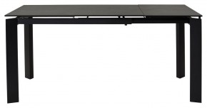 Стол CORNER 120 MATT BLACK MARBLE SOLID CERAMIC / BLACK, ®DISAUR в Уфе - ufa.mebel24.online | фото 3