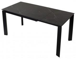 Стол CORNER 120 MATT BLACK MARBLE SOLID CERAMIC / BLACK, ®DISAUR в Уфе - ufa.mebel24.online | фото 4
