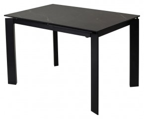 Стол CORNER 120 MATT BLACK MARBLE SOLID CERAMIC / BLACK, ®DISAUR в Уфе - ufa.mebel24.online | фото 9