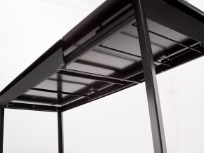 Стол CREMONA 140 MATTE STATUARIO Белый мрамор матовый, керамика/ черный каркас, ®DISAUR в Уфе - ufa.mebel24.online | фото 7