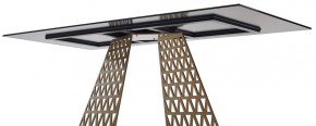 Стол ENNA 220 KL-188 Контрастный мрамор матовый, итальянская керамика/ каркас цвета шампань, ®DISAUR в Уфе - ufa.mebel24.online | фото 12