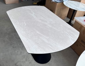 Стол KAI 140 TL-109 поворотная система раскладки, испанская керамика / Темно-серый / Черный, ®DISAUR в Уфе - ufa.mebel24.online | фото 7