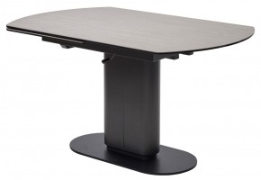 Стол KAI 140 TL-110 поворотная система раскладки, испанская керамика / Темно-серый / Черный, ®DISAUR в Уфе - ufa.mebel24.online | фото 1