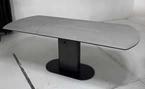 Стол KAI 140 TL-58 поворотная система раскладки, испанская керамика / Темно-серый / Черный, ®DISAUR в Уфе - ufa.mebel24.online | фото 4