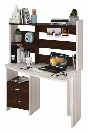 Стол компьютерный Домино Лайт СКЛ-Крл 120+НКЛ-120 в Уфе - ufa.mebel24.online | фото 2