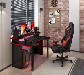Стол компьютерный Домино Lite СКЛ-Игр140+НКИЛ140 в Уфе - ufa.mebel24.online | фото 2
