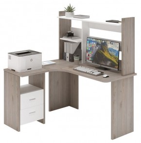Стол компьютерный Домино Lite СКЛ-Угл130+НКЛ-130 в Уфе - ufa.mebel24.online | фото 2