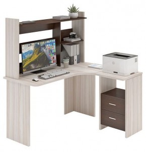 Стол компьютерный Домино Lite СКЛ-Угл130+НКЛ-130 в Уфе - ufa.mebel24.online | фото 2