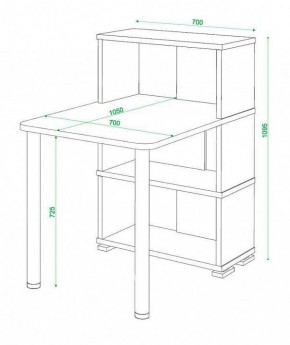 Стол компьютерный Домино СБ-10М3 в Уфе - ufa.mebel24.online | фото 4