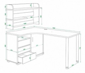 Стол компьютерный Домино СР-145М в Уфе - ufa.mebel24.online | фото 5