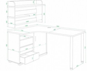 Стол компьютерный Домино СР-145М в Уфе - ufa.mebel24.online | фото 2