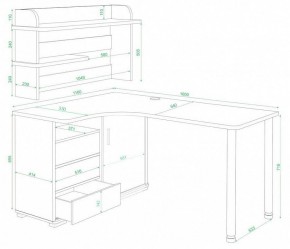 Стол компьютерный Домино СР-145М в Уфе - ufa.mebel24.online | фото 2