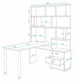 Стол компьютерный Домино СР-420/130 в Уфе - ufa.mebel24.online | фото 2