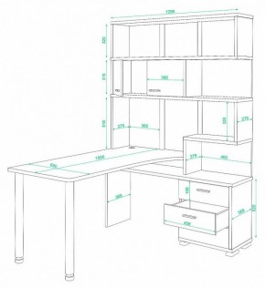 Стол компьютерный Домино СР-420/150 в Уфе - ufa.mebel24.online | фото 2