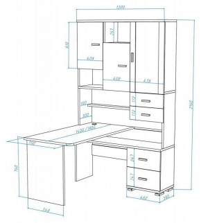 Стол компьютерный Домино СР-620/180 в Уфе - ufa.mebel24.online | фото 2