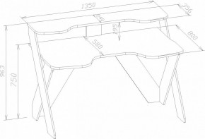Стол компьютерный КСТ-118 в Уфе - ufa.mebel24.online | фото 3