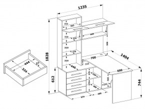 Стол компьютерный КСТ-14.1Л в Уфе - ufa.mebel24.online | фото 4