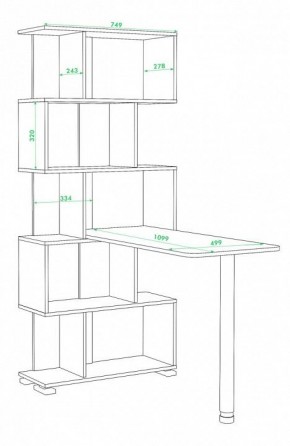 Стол компьютерный СЛ-5СТ в Уфе - ufa.mebel24.online | фото 2