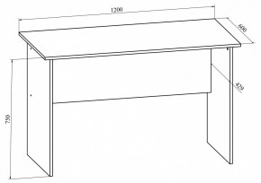 Стол офисный Офис ОФ-112К в Уфе - ufa.mebel24.online | фото 4