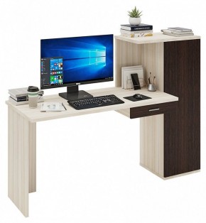 Стол письменный Домино Lite СКЛ-ПРЯМ130+ШК в Уфе - ufa.mebel24.online | фото 2
