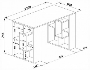 Стол письменный СПм-15 в Уфе - ufa.mebel24.online | фото 2