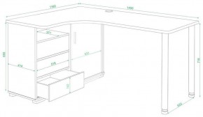 Стол письменный СР-145СМ в Уфе - ufa.mebel24.online | фото 2