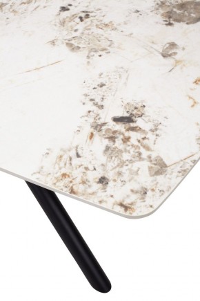 Стол RIVOLI 140 GLOSS LUXURY PANDORA SOLID CERAMIC / BLACK, ®DISAUR в Уфе - ufa.mebel24.online | фото 8