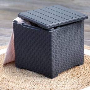 Стол с функцией хранения Виго (Vigo storage box) графит в Уфе - ufa.mebel24.online | фото 1