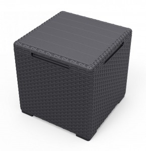 Стол с функцией хранения Виго (Vigo storage box) графит в Уфе - ufa.mebel24.online | фото 2