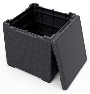 Стол с функцией хранения Виго (Vigo storage box) графит в Уфе - ufa.mebel24.online | фото 3