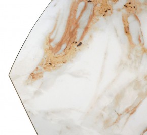 Стол TERAMO 135 GLOSS GRAND JADE SOLID CERAMIC, керамика, поворотн.механизм / Черный каркас, ®DISAUR в Уфе - ufa.mebel24.online | фото 13